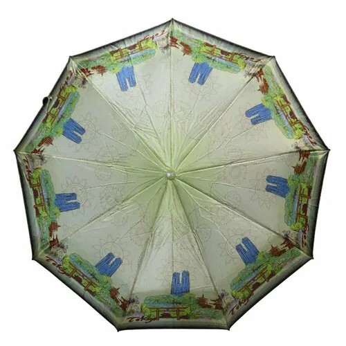 Смарт-зонт Crystel Eden, зеленый