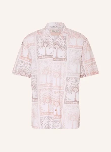 Курортная рубашка комфортного кроя Colours & Sons, розовый