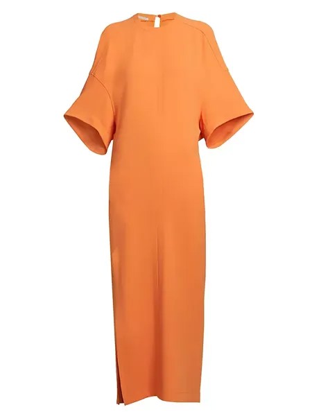 Платье-накидка-макси Stella Mccartney, цвет bright orange