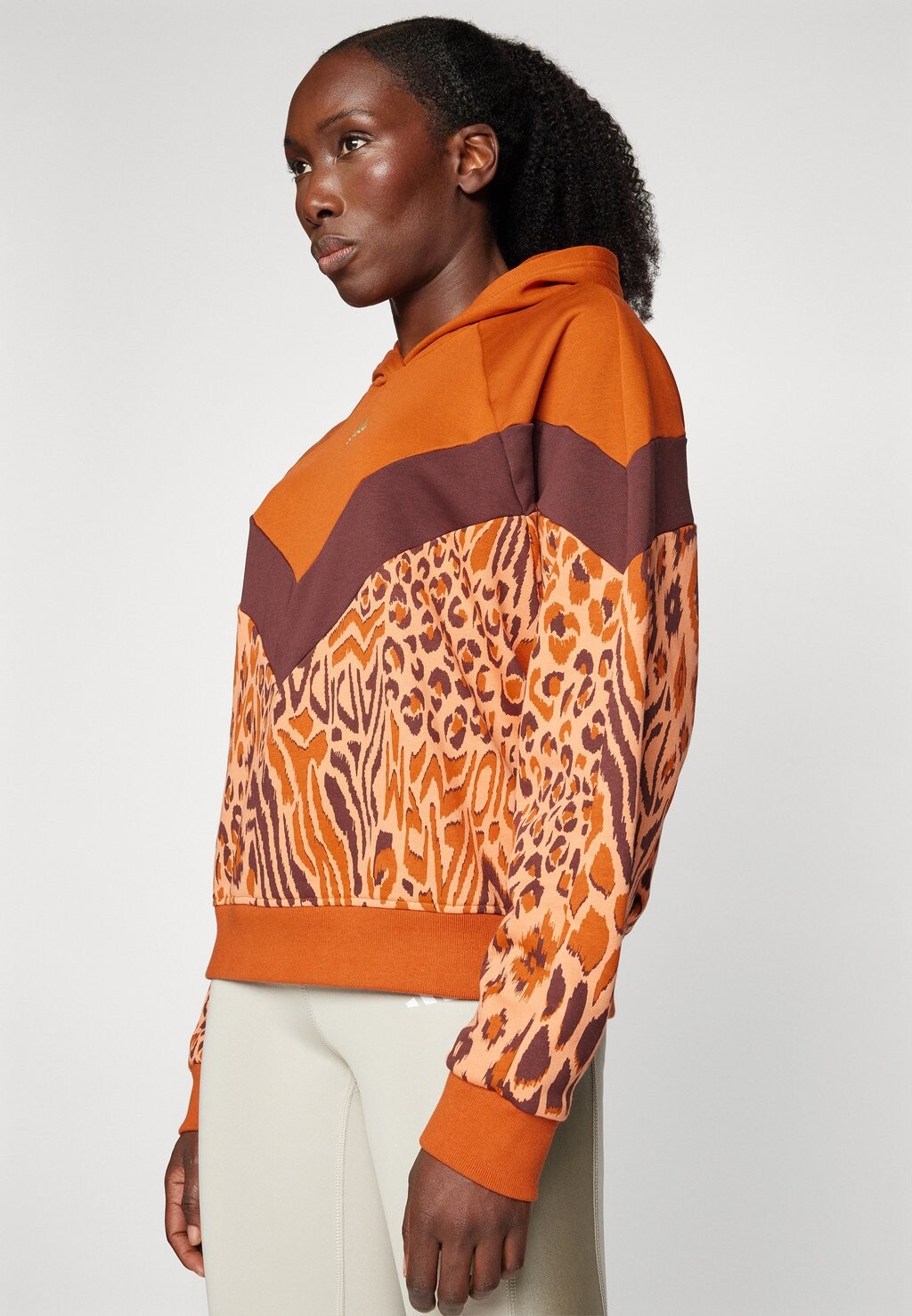 Толстовка Farm Hoodie adidas Sportswear, красный