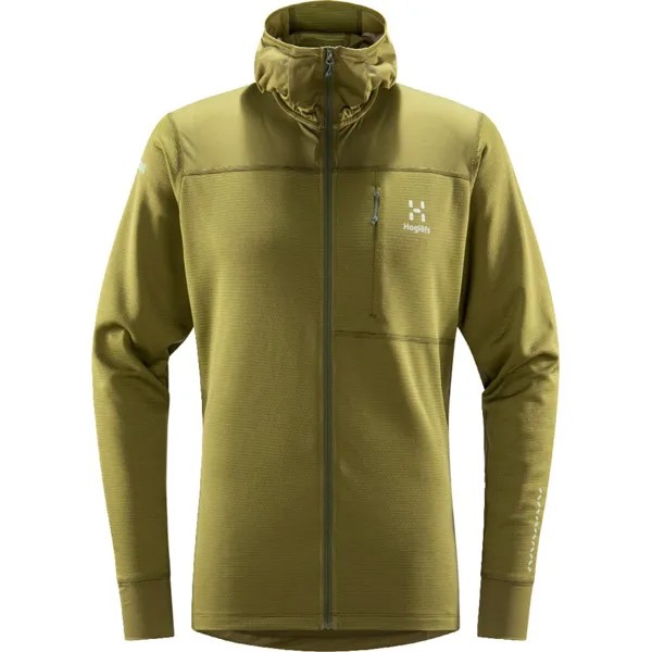 Толстовка Haglöfs L.I.M Mid Multi Full Zip, зеленый