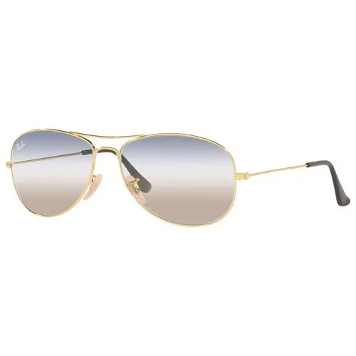 Солнцезащитные очки Ray-Ban, серый, золотой
