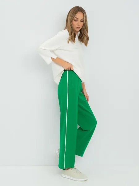 Спортивные брюки женские Gerry Weber 822008-66255-50931 зеленые 40