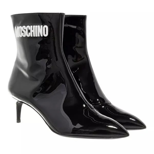 Ботинки sca.nod.pc mf79/55 vernice Moschino, черный