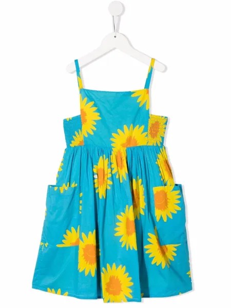 Stella McCartney Kids платье с принтом