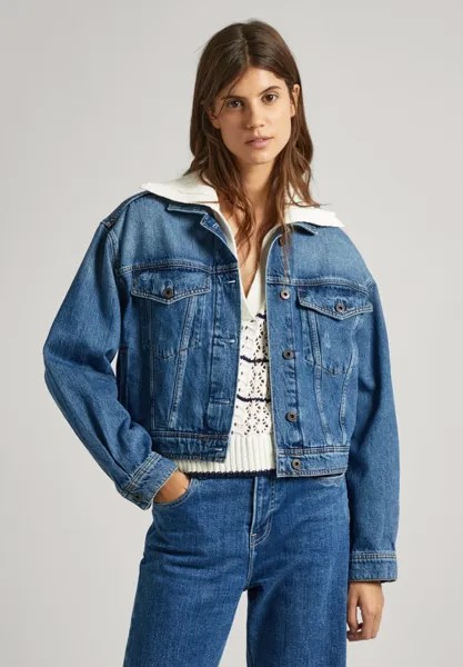 Джинсовая куртка Pepe Jeans, синий деним