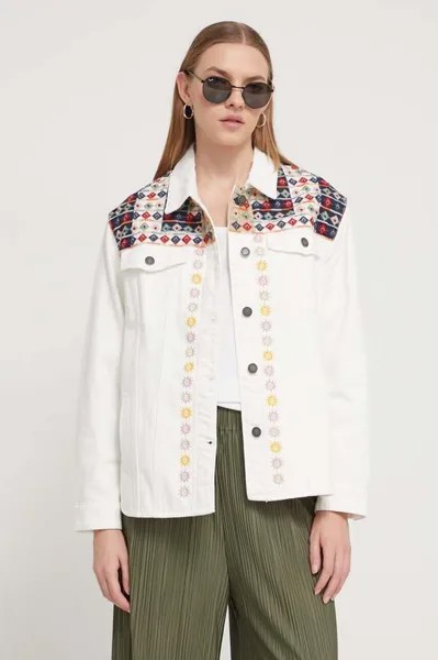 ДОНИС джинсовая куртка Desigual, белый