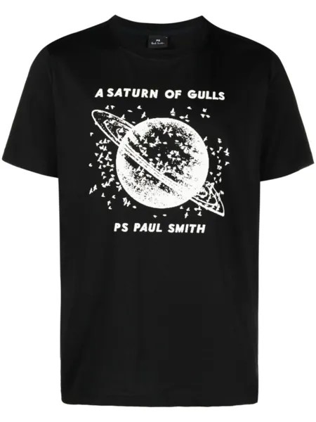 PS Paul Smith футболка с графичным принтом, черный