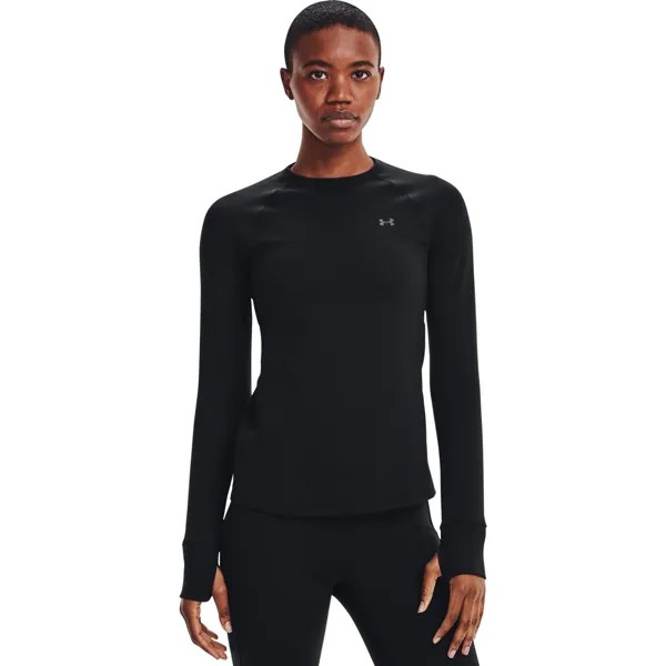 Лонгслив женский Under Armour 1343320-001 черный S/M