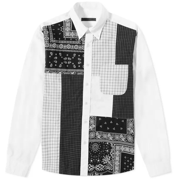 Рубашка SOPHNET Patchwork Shirt