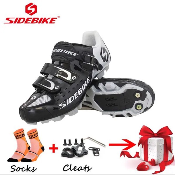 SIDEBIKE горный велосипед обувь самофиксирующаяся sapatilha mtb велосипед обувь для верховой езды; Женские спортивные mtb обувь Бутсы