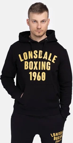 Толстовка Lonsdale Hoodie Buckhaven, черный