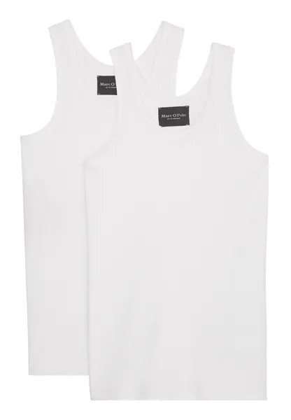 Майка Marc O´Polo/Tanktop Iconic Rib Organic Cotton, белый