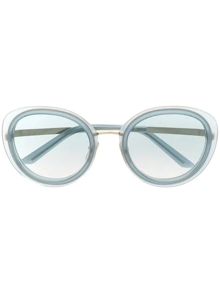 Prada Eyewear массивные солнцезащитные очки с эффектом градиента