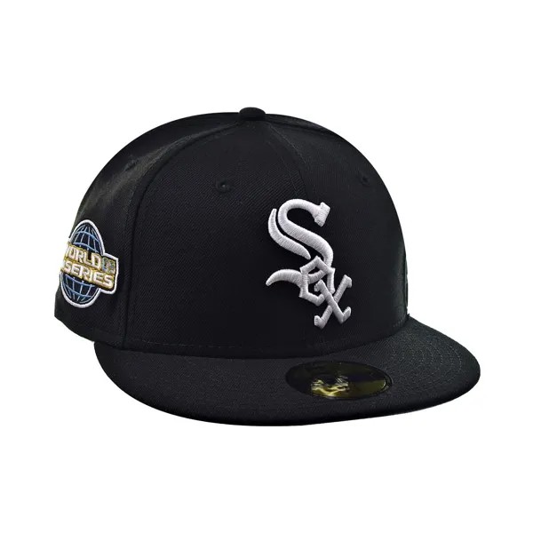 Мужская кепка New Era 59Fifty Chicago White Sox World Series, черная 70584908