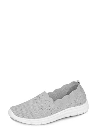 Слипоны женские T.Taccardi WB2020SS-17C серые 38 RU