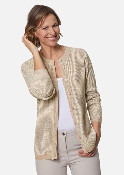 Кардиган GOLDNER Strickjacke, разноцветный