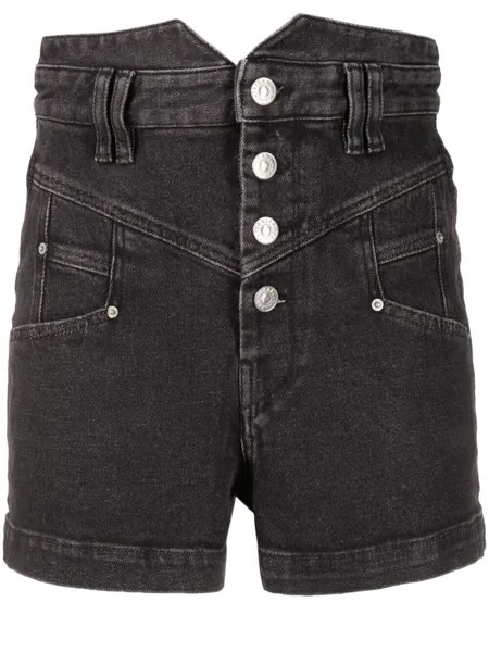 Isabel Marant джинсовые шорты с завышенной талией
