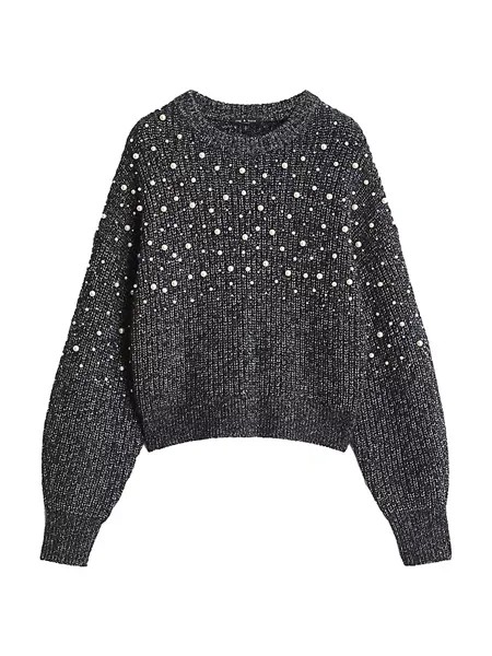 Свитер Frankie с украшением Rag & Bone, цвет charcoal