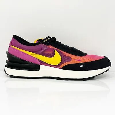 Nike Boys Waffle One DC0481-600 Разноцветные кроссовки для бега, размер 6,5 лет