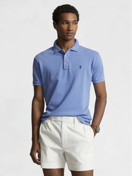 Рубашка поло стандартного кроя Polo Ralph Lauren, синий
