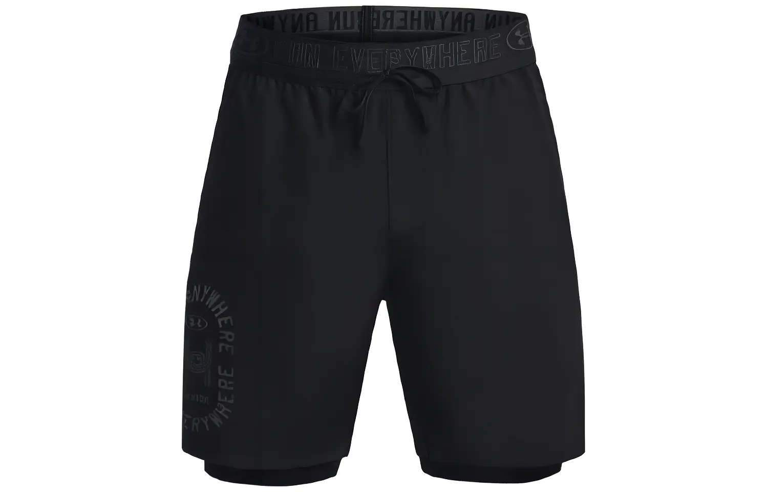 Мужские повседневные шорты Under Armour, цвет Black
