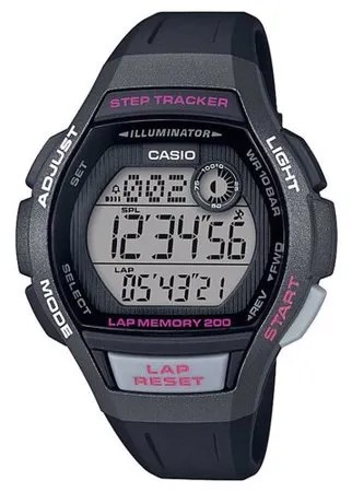 Наручные часы CASIO, серый, черный