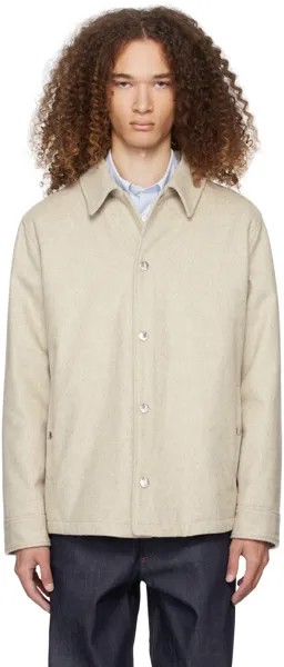Кремового цвета Куртка New Alan A.P.C.