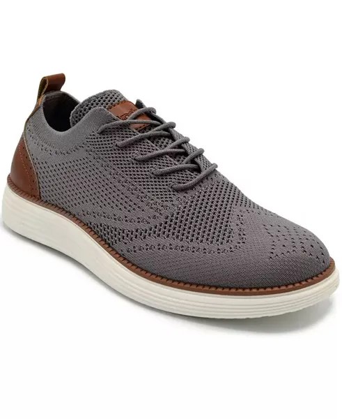 Мужские вязаные оксфорды Olney Wingtip Akademiks, серый