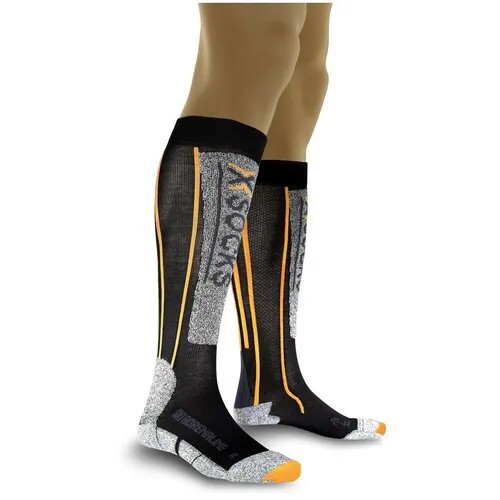 Носки X-Socks, размер 45-47, серый