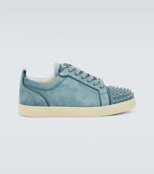 Кроссовки Louis Junior Spikes Christian Louboutin, синий