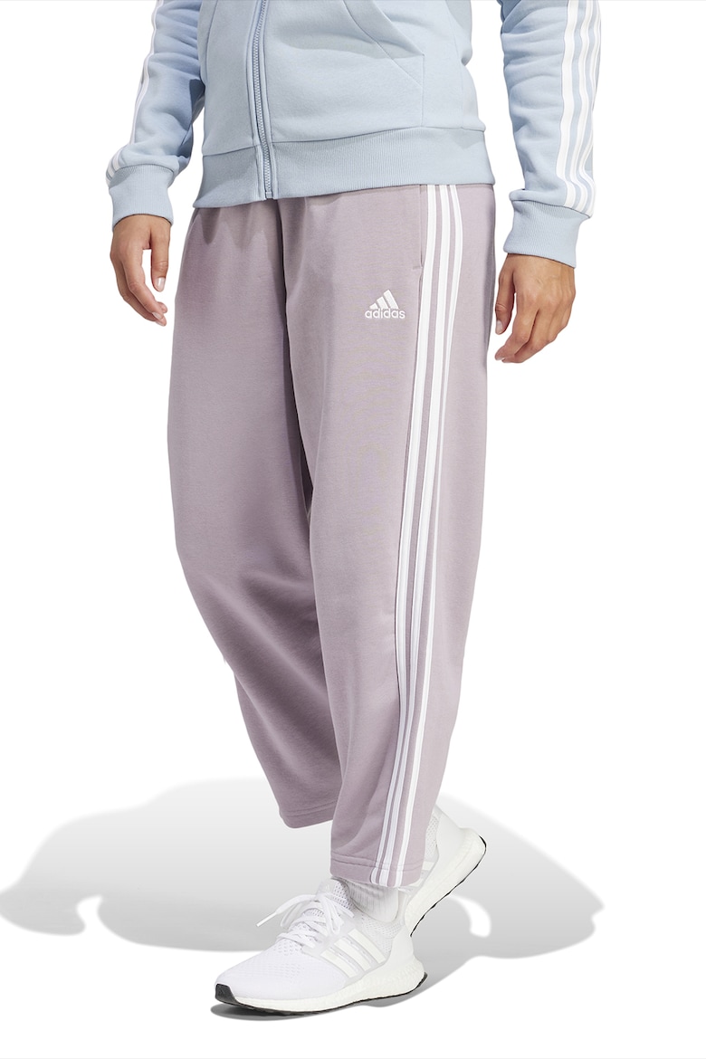 Спортивные штаны с 3 полосками Essentials Adidas Sportswear, сиреневый