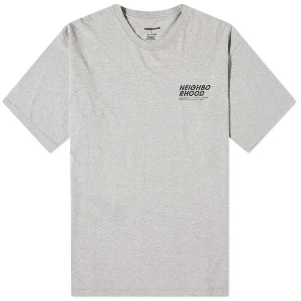 Футболка Neighborhood 20 Printed T-Shirt, серый