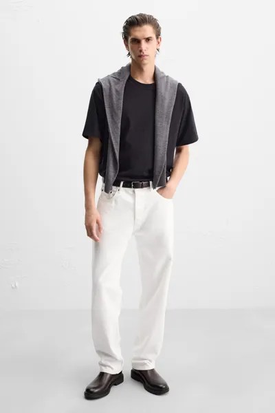 Ботинки челси ZARA, коричневый