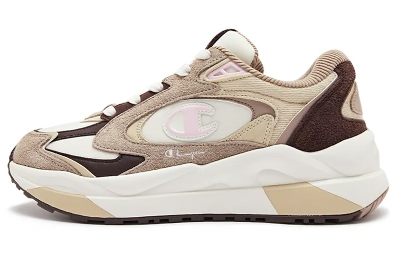 Кроссовки Champion Chunky Sneakers Women's Low-top Brown, коричневый