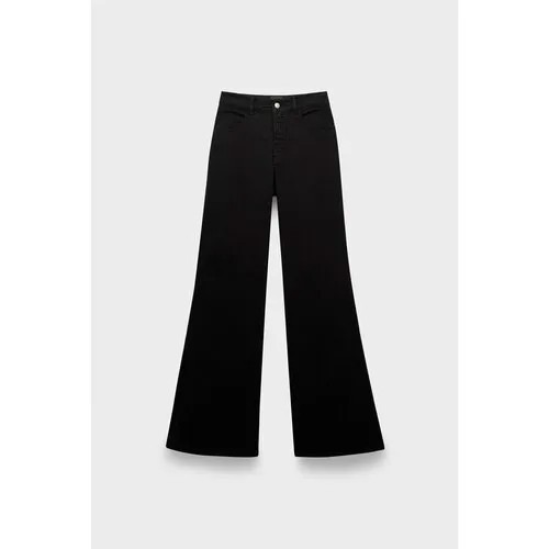 Джинсы клеш Andrea Ya'aqov bootcut pants, размер 28, черный