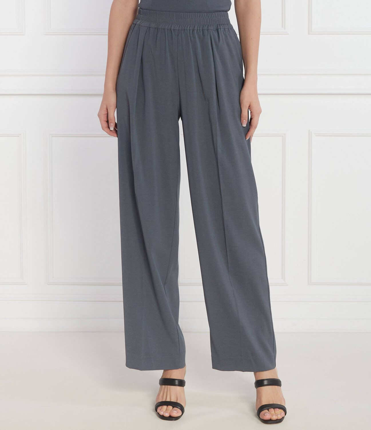 Брюки Samsøe Samsøe JULIA Relaxed fit, цвет grafite