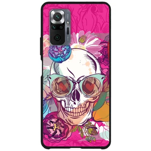 Силиконовый чехол с рисунком Девушка с пузырем от жвачки для Xiaomi Redmi Note 10 Pro, Anycase PR0002023