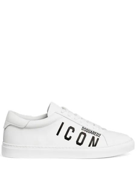 DSQUARED2 кеды с логотипом Icon Forever, белый