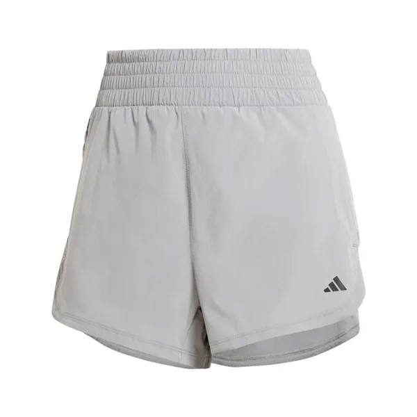 Шорты тренировочные Pacer Lux Adidas Performance, серый