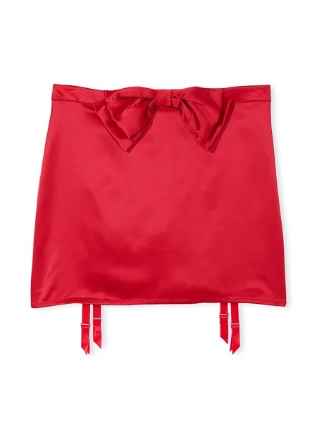 Юбка Victoria's Secret Satin Bow Garter, красный