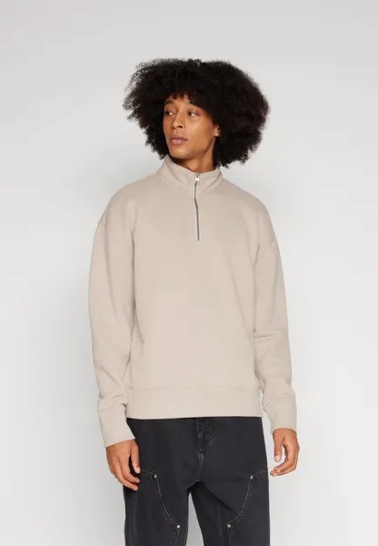 Толстовка Heavyweight Quarter-Zip Sweatshirt Hollister Co.