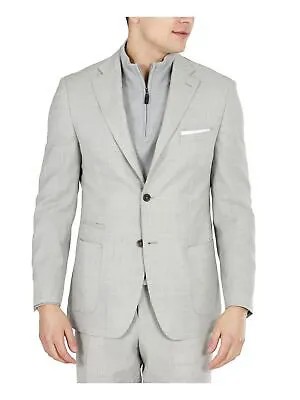 TALLIA Мужской серый приталенный эластичный костюм, отдельный пиджак 36R