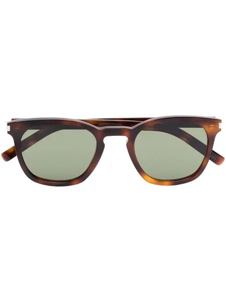 Saint Laurent Eyewear солнцезащитные очки в квадратной оправе