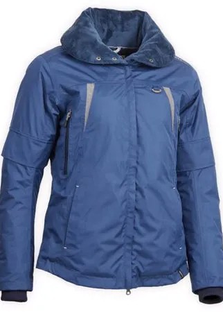 Куртка теплая женская TOSCA, размер: L, цвет: Темно-Синий/Асфальтово-Синий FOUGANZA Х Декатлон