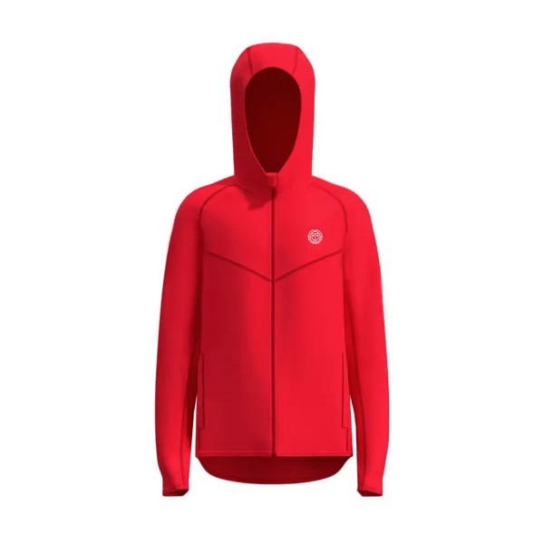 Спортивная куртка BIDI BADU Crew Hood Jacket red, красный