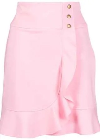 Pinko мини-юбка с оборками