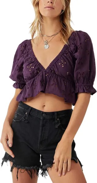 Топ Free People Gardenia Top, цвет Moonscape