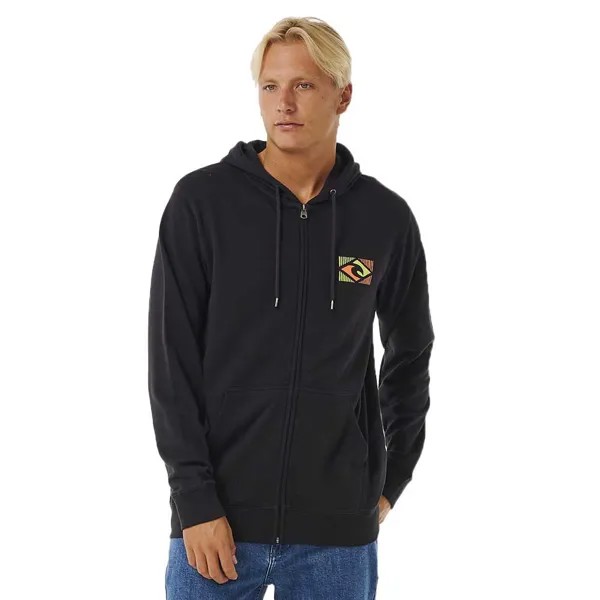 Толстовка Rip Curl Tradition Thru Full Zip, черный