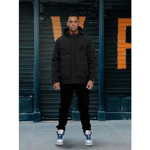 Куртка спортивная , размер 4XL, black